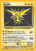 Zapdos aus dem Set Basis