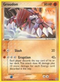 Groudon aus dem Set EX Smaragd