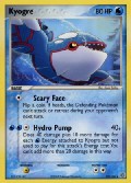 Kyogre aus dem Set EX Smaragd