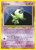 Celebi aus dem Set Neo Revelation