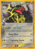 Rayquaza aus dem Set EX Delta Species