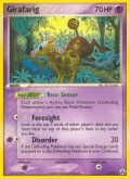 Girafarig aus dem Set EX Legend Maker