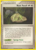 Wurzelfossil aus dem Set EX Holon Phantoms