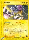 Raikou aus dem Set E-Skyridge