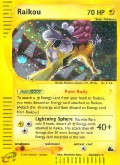 Raikou aus dem Set E-Skyridge