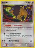 Tauros aus dem Set EX Crystal Guardians