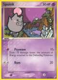 Spoink aus dem Set EX Crystal Guardians