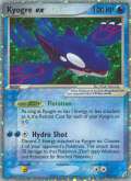 Kyogre ex aus dem Set EX Crystal Guardians