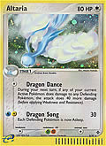 Altaria aus dem Set EX Drache