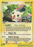 Plusle aus dem Set EX Drache