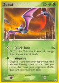 Zubat aus dem Set EX Hidden Legends