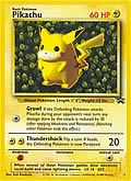 Pikachu aus dem Set Blackstar Promo