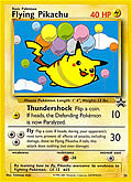 Fliegendes Pikachu aus dem Set Blackstar Promo