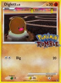 Digda aus dem Set Pokmon Rumble