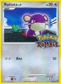 Rattfratz aus dem Set Pokmon Rumble