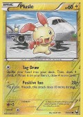 Plusle aus dem Set Schwarz und Wei - Erforscher der Finsternis