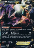 Darkrai EX aus dem Set Schwarz und Wei - Erforscher der Finsternis