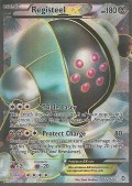 Registeel EX aus dem Set Schwarz und Wei - Hoheit der Drachen