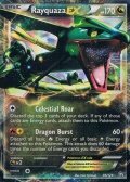 Rayquaza EX aus dem Set Schwarz und Wei - Hoheit der Drachen