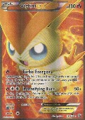 Victini EX aus dem Set Schwarz und Wei - Plasma Sturm