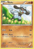 Riolu aus dem Set Schwarz und Wei - Plasma Sturm