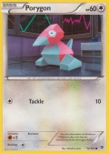 Porygon aus dem Set Schwarz und Wei - Plasma Blaster