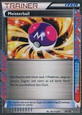 Meisterball aus dem Set Schwarz und Wei - Plasma Blaster