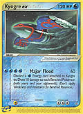 Kyogre ex aus dem Set Nintendo Promo