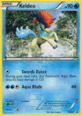 Keldeo aus dem Set BW Black Star Promos