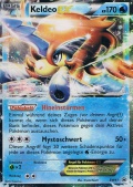 Keldeo EX aus dem Set BW Black Star Promos