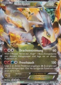 Weies Kyurem EX aus dem Set BW Black Star Promos