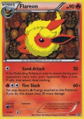 Flamara aus dem Set BW Black Star Promos