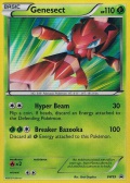 Genesect aus dem Set BW Black Star Promos