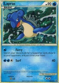 Lapras aus dem Set HGSS Black Star Promo