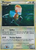 Porygon aus dem Set HGSS Black Star Promo