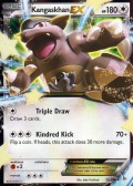 Kangama EX aus dem Set XY Flammenmeer