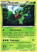 Roserade aus dem Set XY Flammenmeer