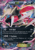 Yveltal EX aus dem Set XY Black Star Promos