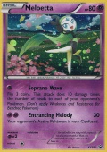 Meloetta aus dem Set XY Black Star Promos