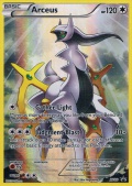 Arceus aus dem Set XY Black Star Promos