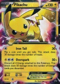 Pikachu EX aus dem Set XY Black Star Promos