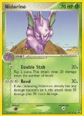 Nidorino aus dem Set EX Feuerrot und Blattgrn