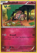 Snubbull aus dem Set XY Schicksalsschmiede