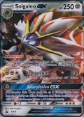 Solgaleo GX aus dem Set SM Black Star Promos