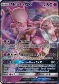 Mewtu GX aus dem Set SM Black Star Promos