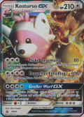 Kosturso GX aus dem Set SM Black Star Promos