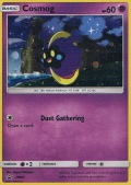 Cosmog aus dem Set SM Black Star Promos