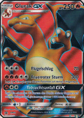 Glurak GX aus dem Set SM Black Star Promos