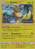 Alola-Raichu aus dem Set SM Black Star Promos