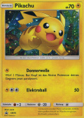 Pikachu aus dem Set SM Black Star Promos